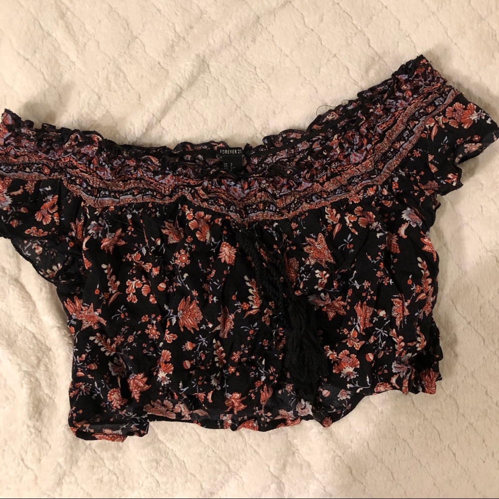 Forever 21 Off the Shoulder Top